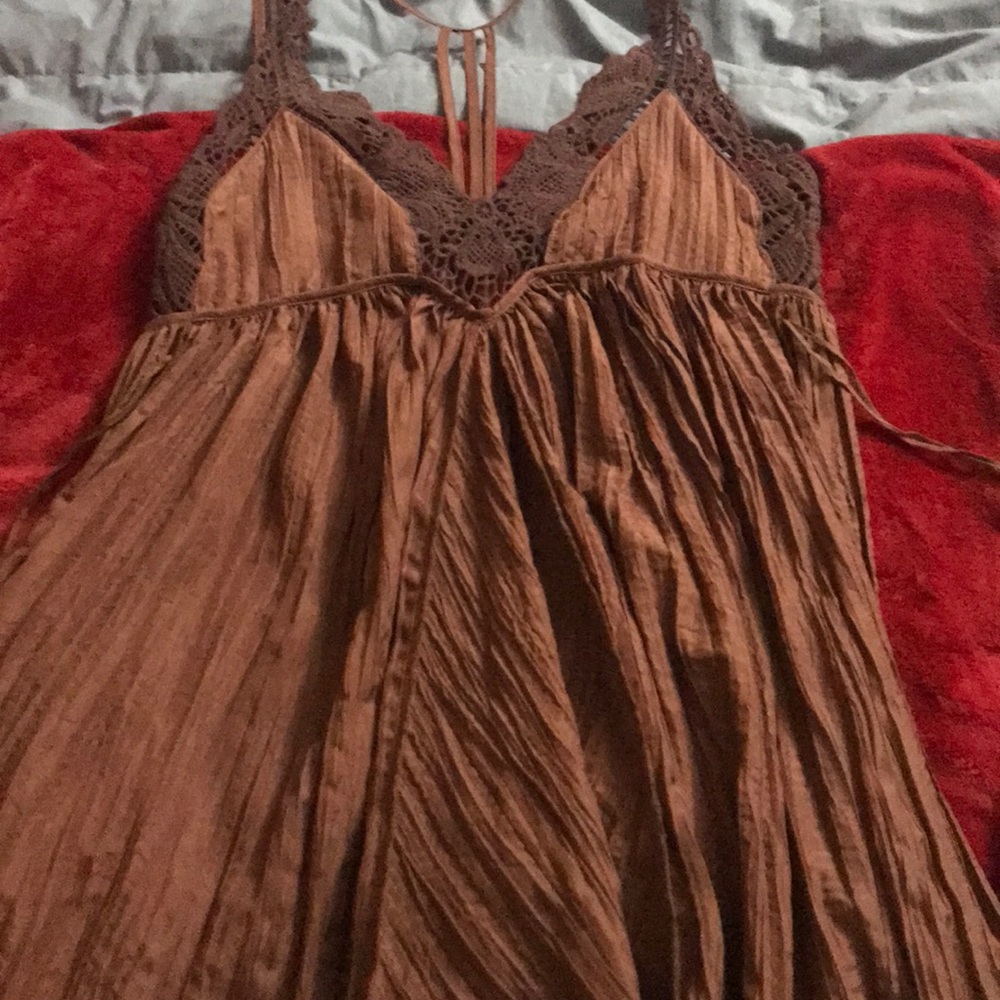 Strappy backless summer dress